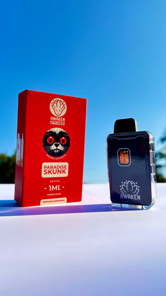 Awaken Etched Disposable Vape -“Paradise Skunk”