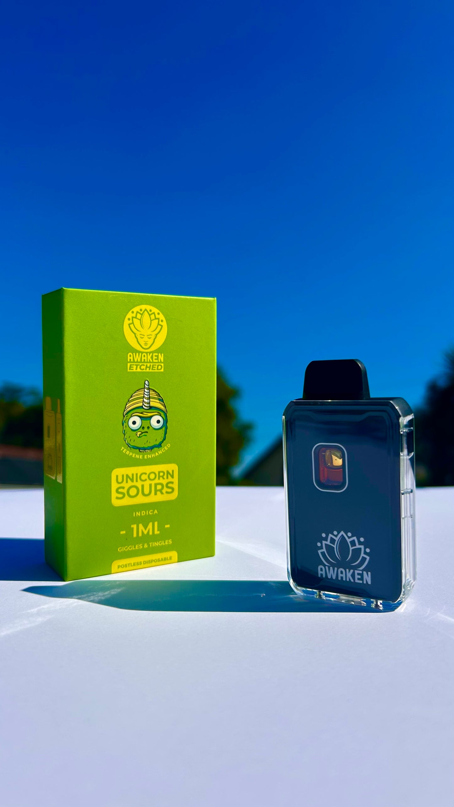Awaken Etched Disposable Vape - “Unicorn Sours”
