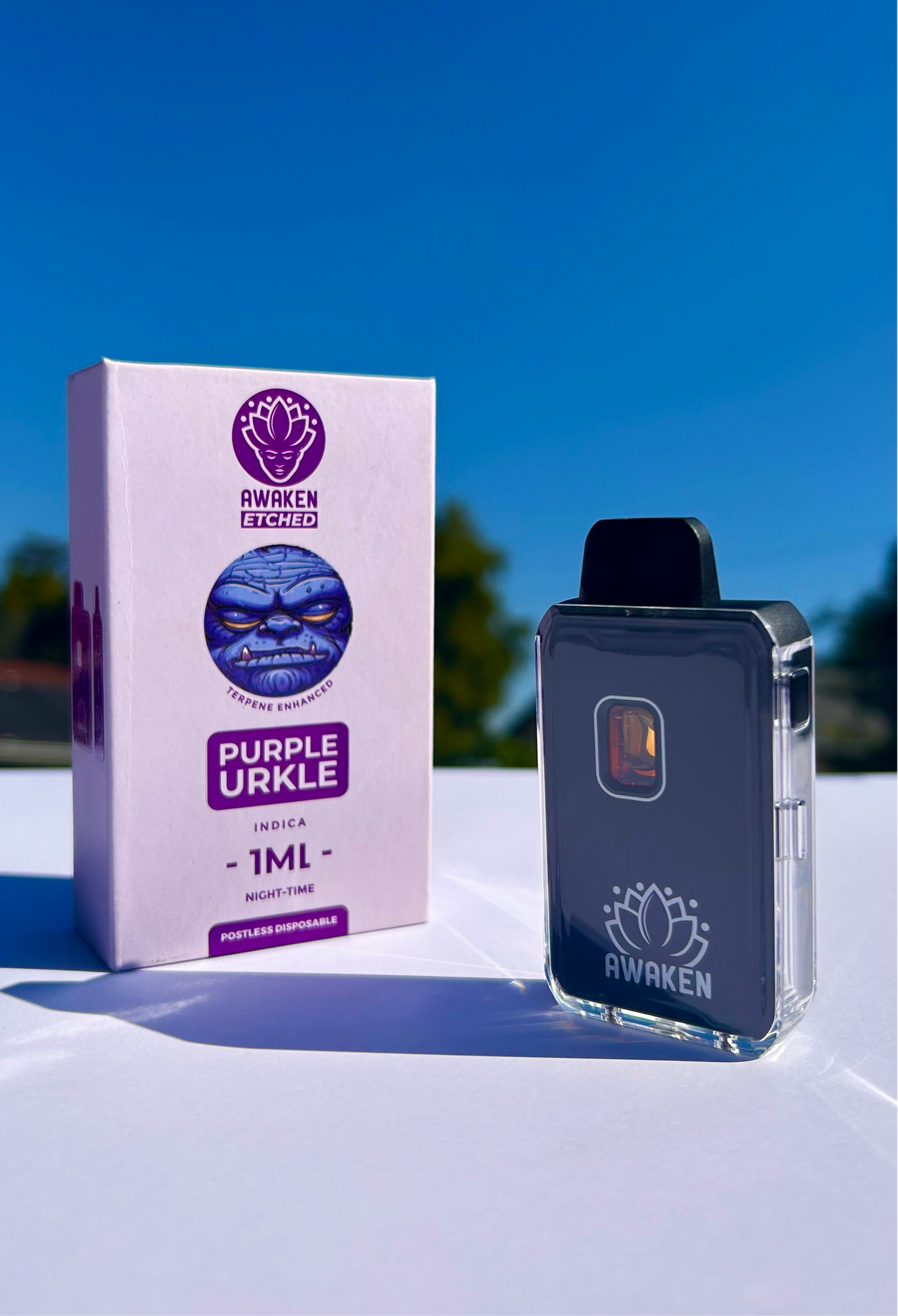 Awaken Etched Disposable Vape - “Purple Urkle”