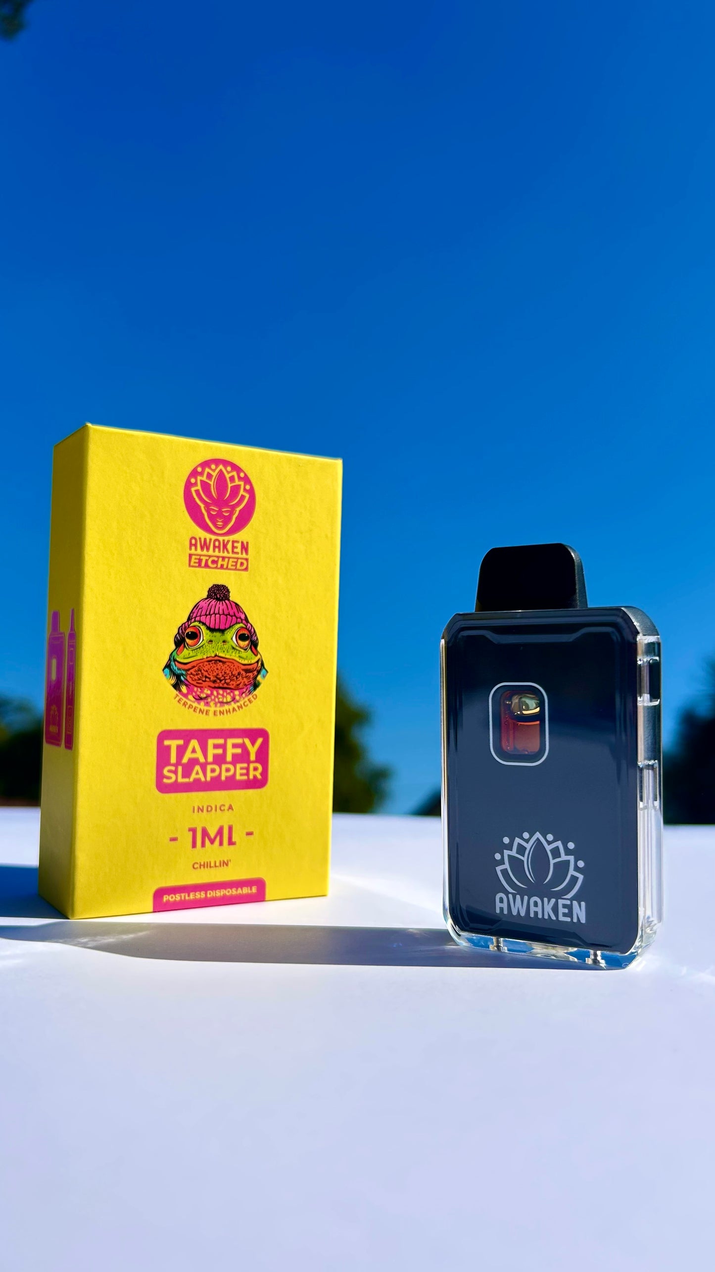 Awaken Etched Disposable Vape - “Taffy Slapper”